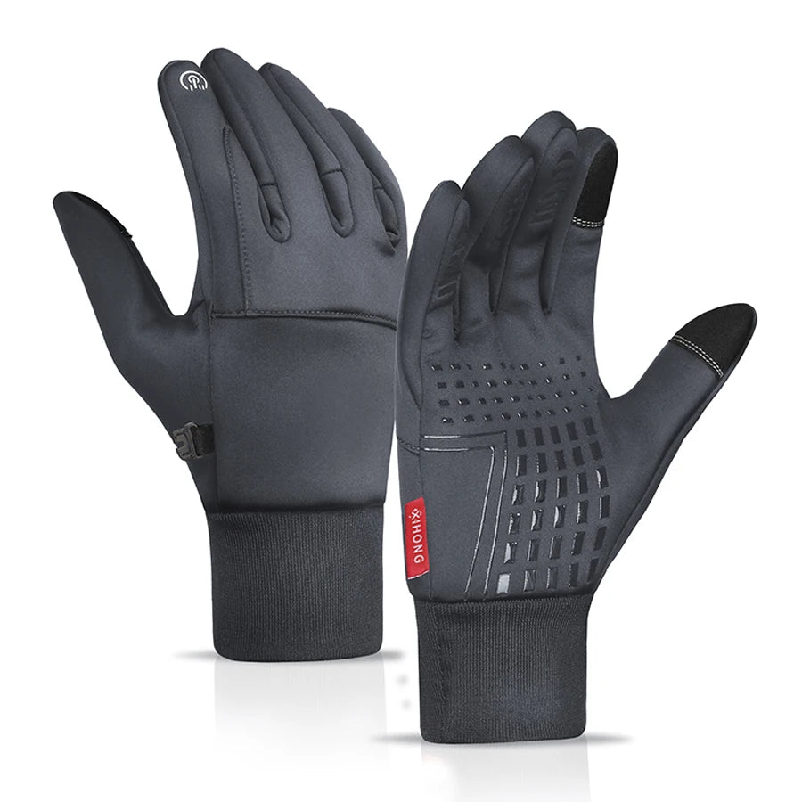 Winter Motorhandschoenen met Touchscreen – Waterdichte Fietshandschoenen voor E-bike & Outdoor Ritten