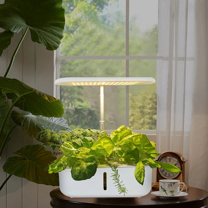 Plant Light with Fruit/Vegetable Mode, Touchscreen, 24W Full Spectrum, 2080lm, 104 LEDs, Water Pump and 3.6L Water Tank