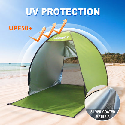 Pop-Up Strandtent – UV-bestendig & Waterdicht Zonnescherm voor Camping en Outdoor