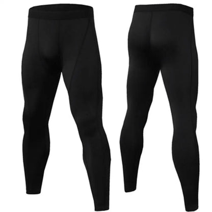 Heren Compressielegging – Sneldrogende Sport Tights voor Running, Fitness & Training