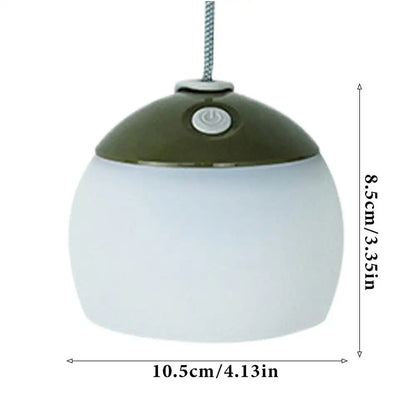 Camping Lantaarn met Haak | Oplaadbare LED Tentlamp | 4 Lichtmodi | Draagbare Outdoor Lantaarn