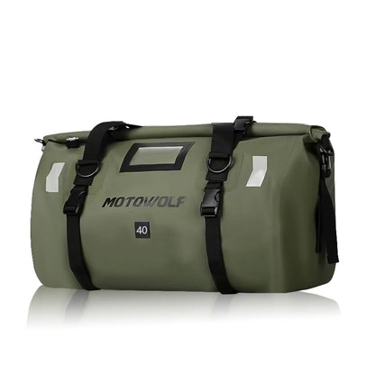 Motorcycle Dry Bag 40L/66L - Waterdichte Reflecterende Duffle Bag voor Reizen, Kamperen, Skiën, Fietsen, en Outdoor Avonturen