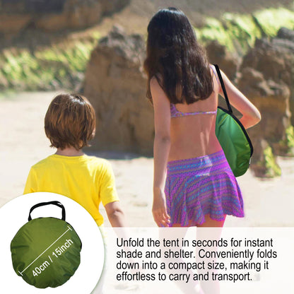 Pop-Up Strandtent – UV-bestendig & Waterdicht Zonnescherm voor Camping en Outdoor