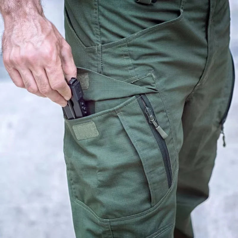 Heren Cargo Broek Lente/Herfst – Elastische Outdoor Broek voor Trekking, Hiking, Camping en Sport