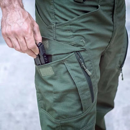 Heren Cargo Broek Lente/Herfst – Elastische Outdoor Broek voor Trekking, Hiking, Camping en Sport