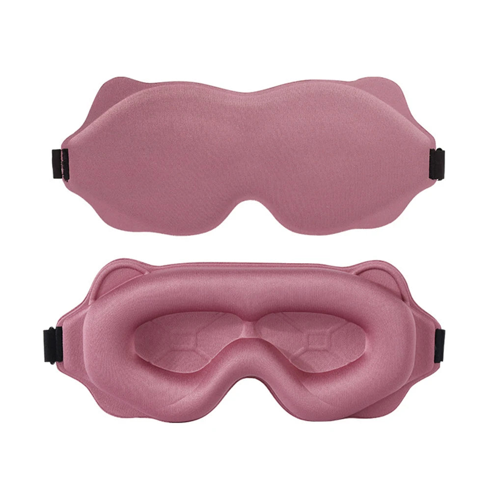 3D Slaapmasker – Block Out Licht, Zacht Gevoerde Oogmasker voor Slaap, Blinddoek, Slaap Hulp voor een Rustige Nachtrust
