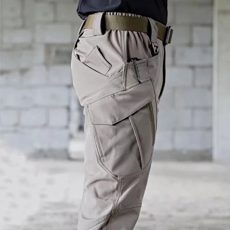 Heren Cargo Broek Lente/Herfst – Elastische Outdoor Broek voor Trekking, Hiking, Camping en Sport