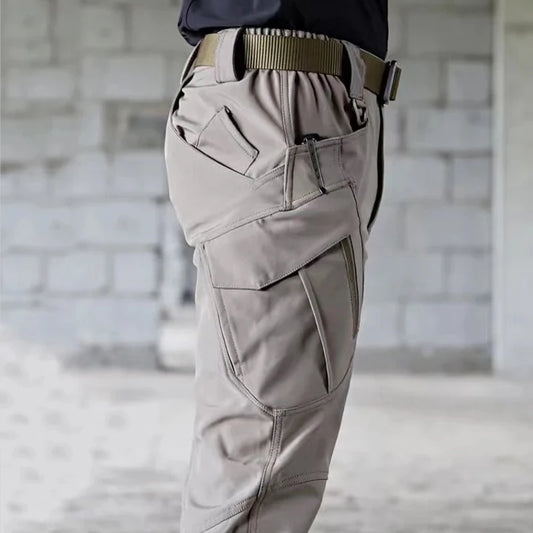 Heren Cargo Broek Lente/Herfst – Elastische Outdoor Broek voor Trekking, Hiking, Camping en Sport