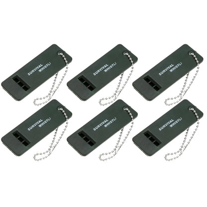 10-1PC 3-Frequency Emergency Whistle – Portable Safety Whistle for Hiking, Camping and Mountaineering