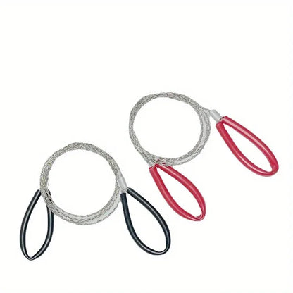 1PC Draagbare RVS Draadzaag met Vingerhandvat – Pocket Handzaag voor Kamperen, Hiking en Overleving