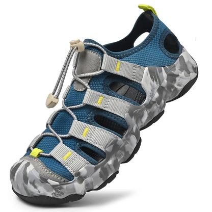 Unisex Zomerse Gesloten Teensandalen – Ademend en Comfortabel voor Wandelen, Strand en Casual Gebruik, Maten 36-46