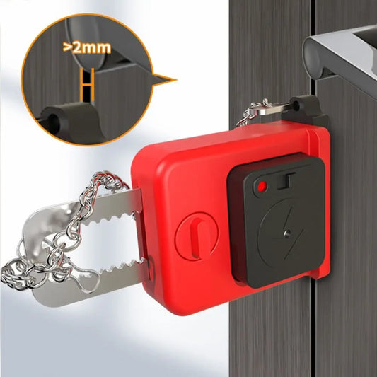 Anti-Diefstal Deurstopper Alarm – Draagbare Beveiliging met Instelbare 120 dB Alarmsysteem