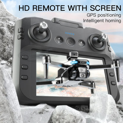 8K Professionele GPS Drone – HD Camera, 5G WiFi FPV Video, 4K UAV met 5.9'' Groot Scherm Afstandsbediening – SG109 PRO MAX - Bivy Shop