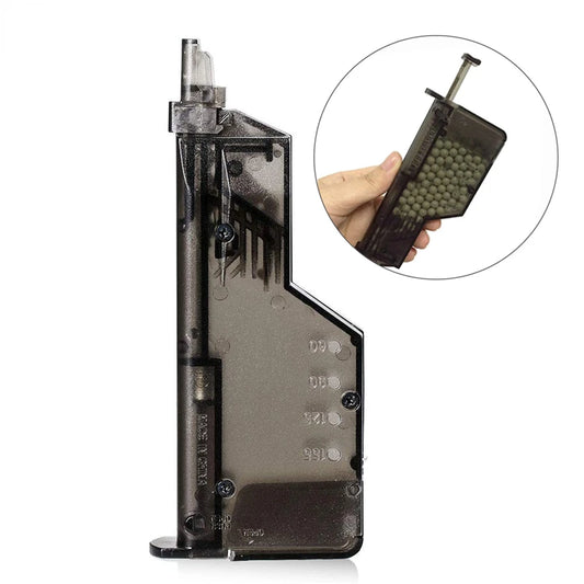 Airsoft BB Speed Loader – 220/100 Rounds – Plastic BB Lader voor War Games, Combat & Paintball Accessoire