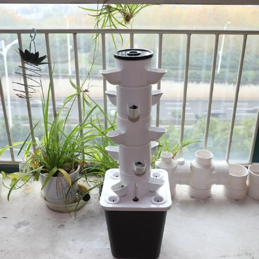 Hydroponisch Groeisysteem - DIY Verticaal Groensysteem voor Balkon & Thuis Tuinieren