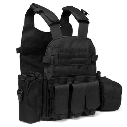 Nylon Chest Rig MOLLE Weste – Camouflage-Körperpanzerung für Jagd, Airsoft, Paintball und taktische Einsätze