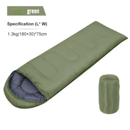 Ultraleichter 4-Jahreszeiten-Schlafsack | Wasserdicht &amp; warm | Für Camping &amp; Backpacking