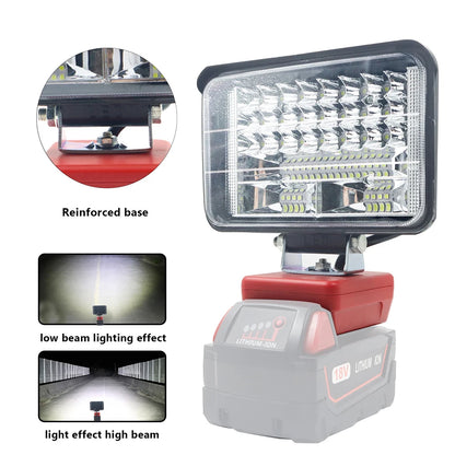 3-inch LED Werklamp | Oplaadbare Zaklamp & Campinglamp | Floodlight & Spotlight