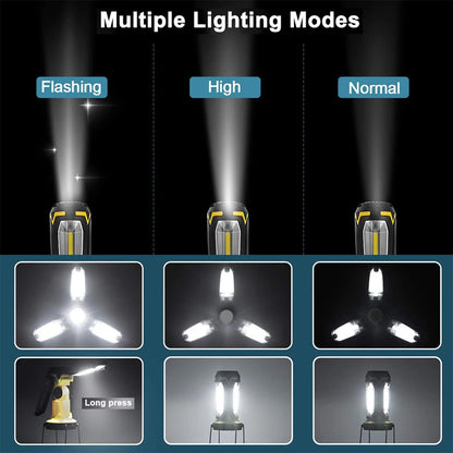 Outdoor LED Camping Lamp | 6 Lichtmodi | USB Oplaadbaar | Noodverlichting