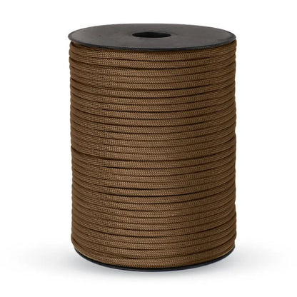 100M 550 Militaire Standaard 9-Core Paracord Touw 4mm – Outdoor Parachute Koord voor Survival, Tent, Lanyard en DIY