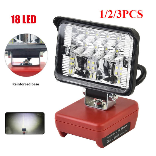 3-inch LED Werklamp | Oplaadbare Zaklamp & Campinglamp | Floodlight & Spotlight