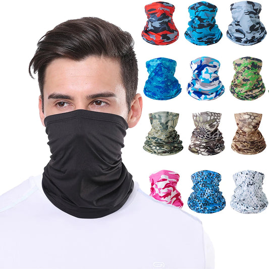 Outdoor Ice Silk Zonnebescherming Bandana – Multifunctionele Motorfiets Nekhoes voor Lente & Zomer – Sport Magic Riding Masker Volledig Gezicht
