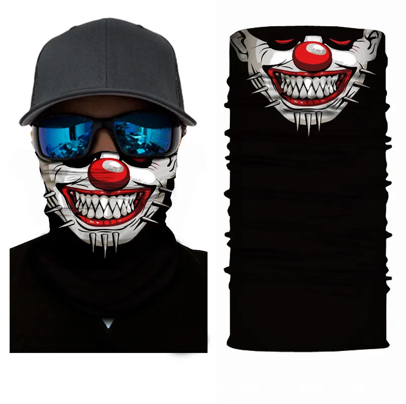 Fiets Bandana Sjaal – Naadloze Tactical Nekhoes & Balaclava – Fiets-, Ski- & Motor Masker voor Mannen – Outdoor Hiking & Vissen