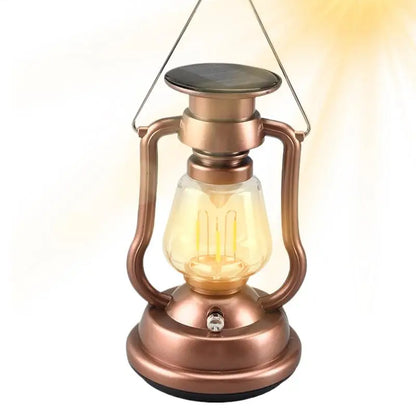 Outdoor Campinglamp | Oplaadbare LED Zaklamp met Zonnepaneel | Waterdicht & Draagbaar