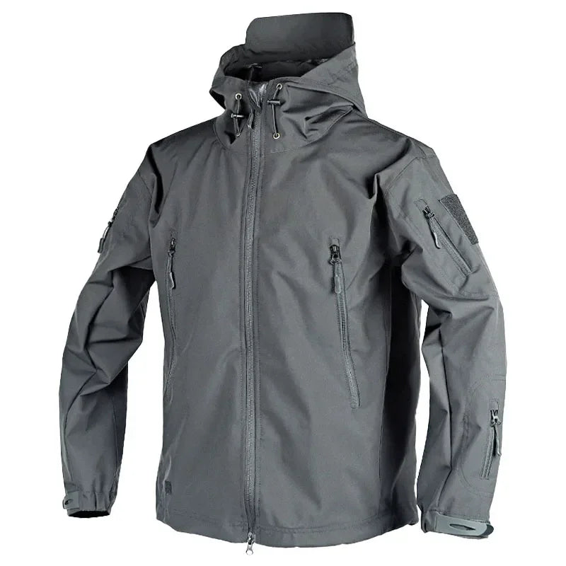 Tactische Windbreaker Jas Heren – Waterdichte, Sneldrogende en Winddichte Camouflage Jas voor Jacht, Camping & Hiking