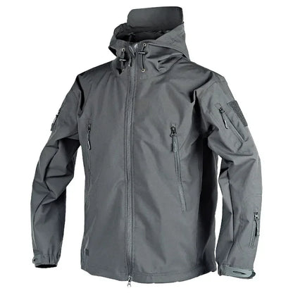 Tactische Windbreaker Jas Heren – Waterdichte, Sneldrogende en Winddichte Camouflage Jas voor Jacht, Camping & Hiking
