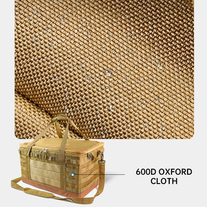30-45-60L Outdoor Opbergtas | Grote Capaciteit Camping Tas voor Gasfles, Keukengerei en Picknick Benodigdheden