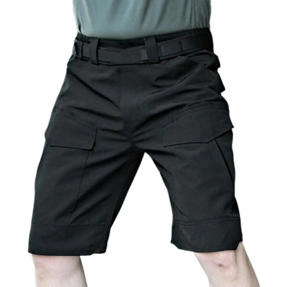 Heren Cargo Shorts – Waterdichte Outdoor Korte Broek met Meerdere Zakken