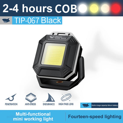 LED Werklicht met Magnetische Basis – Waterdichte Inspectielamp, Oplaadbare Noodlamp voor Auto Reparatie en Noodwerkzaamheden