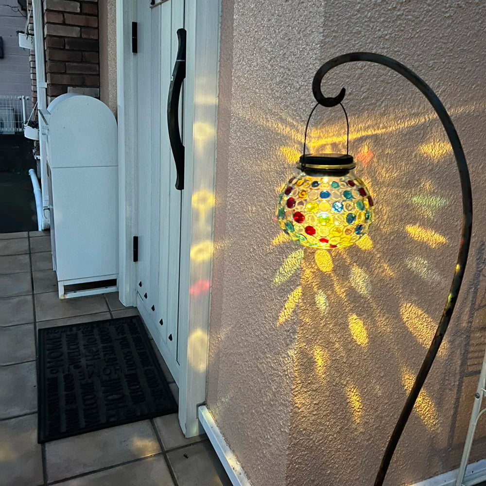 LED Solar Tafellamp – Glazen Fles Nachtlamp op Zonne-energie voor Tuin, Terras & Camping