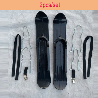 Ski Plate Wheelblades – Universelle Schlittenski für Kinderwagen, Rollstühle und Laufräder