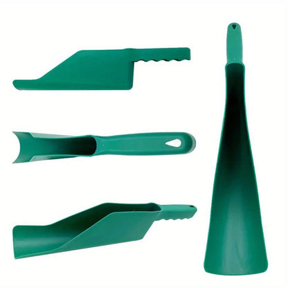 Gutter Getter Scoop – Flexibele Reinigingslepel voor Dakgoten, Verwijdert Bladeren en Vuil, Tuin- en Eaves Cleaning Tool