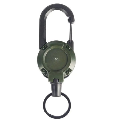Automatische Uittrekbare Draadkoord Luya – Anti-diefstal Tactical Sleutelhanger met Telescopische Riem