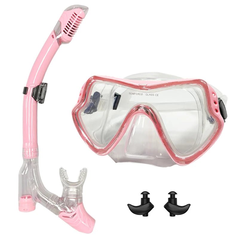Professioneel Snorkel- en Duikmasker | Zwembril met Ademhalingsbuis voor Eenvoudig Ademen