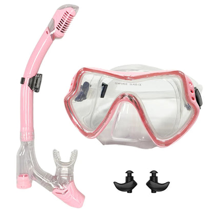 Professioneel Snorkel- en Duikmasker | Zwembril met Ademhalingsbuis voor Eenvoudig Ademen
