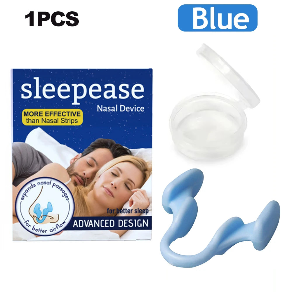 Siliconen Neusclip tegen Snurken – Anti Snurken Nasale Dilator, Verbeter de Slaap en Ademhaling, Verlichting van Rhinitis