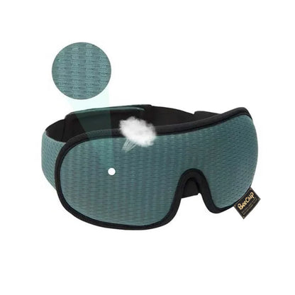 3D Oogmasker – Ademend en Verstelbaar Slaapmasker, Padded Eye Mask voor Reizen en Rust, Blokkeren Licht en Verbeter Slaapkwaliteit