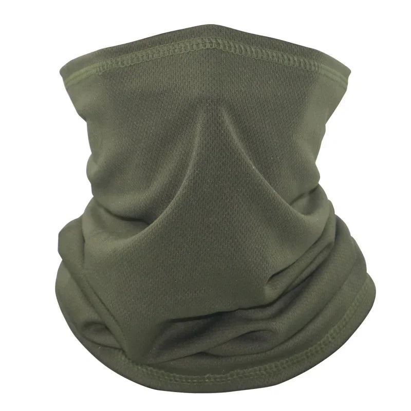 Camo Masker Nekwarmer – Ademend Sport Bandana voor Fietsen, Wandelen & Kamperen – Unisex Outdoor Tube Sjaal