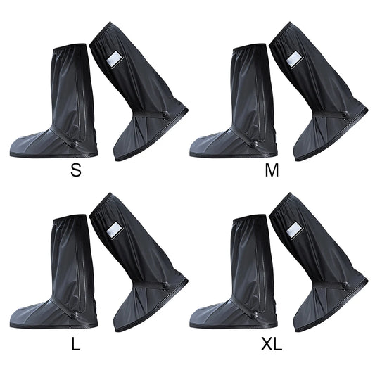 Waterdichte Overschoenen – Hoge Regenhoezen voor Fiets & Motor