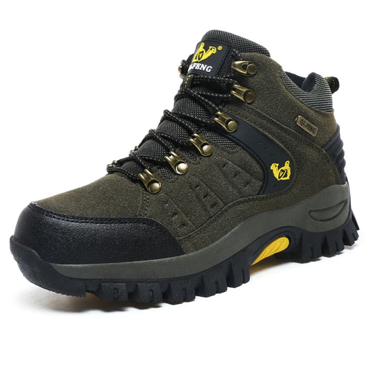 Heren Hiking Boots – Slijtvaste Bergschoenen voor Outdoor & Trekking