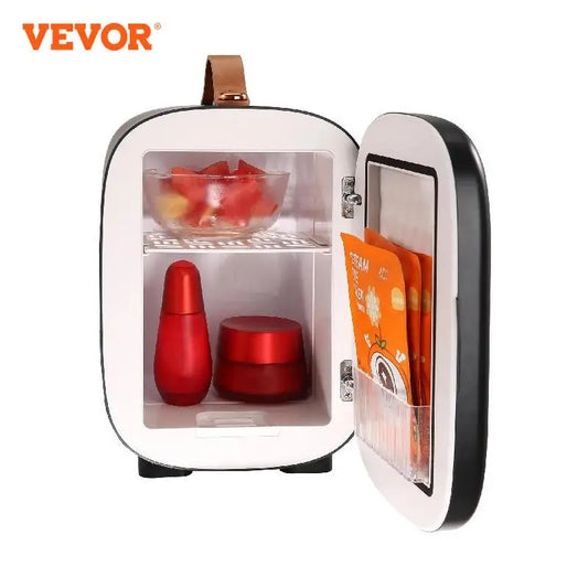 4L Mini Koelkast – Draagbare Koeler & Verwarming voor Cosmetica, Dranken en Maskers, Voor Thuis & Auto