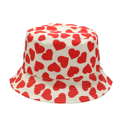 Unisex Fashion Bucket Hat | Zomerse Vissershoed | Camouflage & Hartjespatroon | Ademend & Opvouwbaar