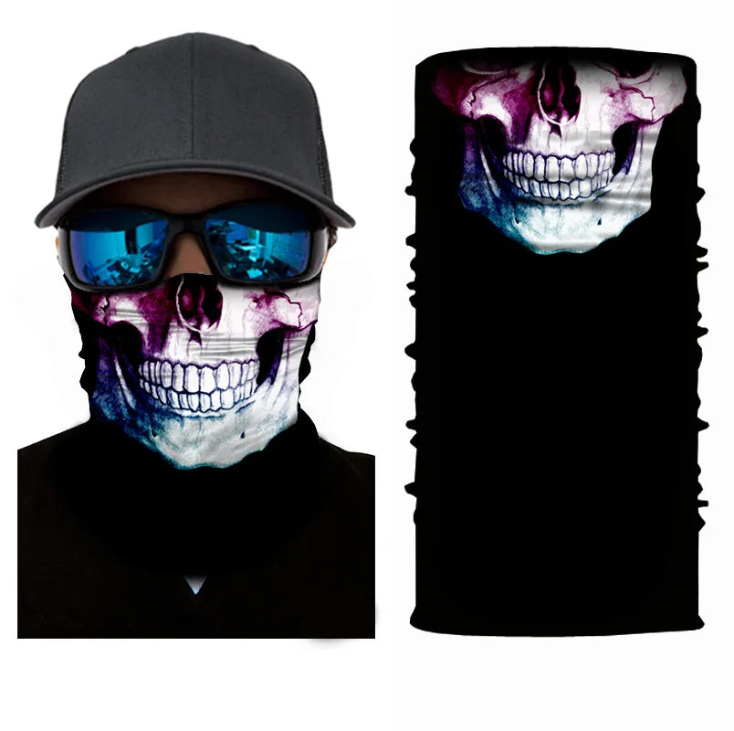 Fiets Bandana Sjaal – Naadloze Tactical Nekhoes & Balaclava – Fiets-, Ski- & Motor Masker voor Mannen – Outdoor Hiking & Vissen