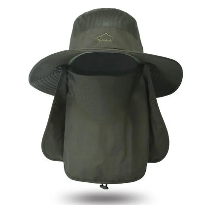 100% Nylon Zomer Buiten Fisherman Hat - Sneldrogend en Zonnebeschermend Hoed voor Mannen en Vrouwen