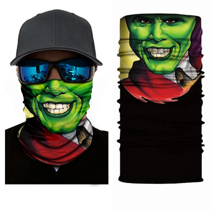 Fiets Bandana Sjaal – Naadloze Tactical Nekhoes & Balaclava – Fiets-, Ski- & Motor Masker voor Mannen – Outdoor Hiking & Vissen