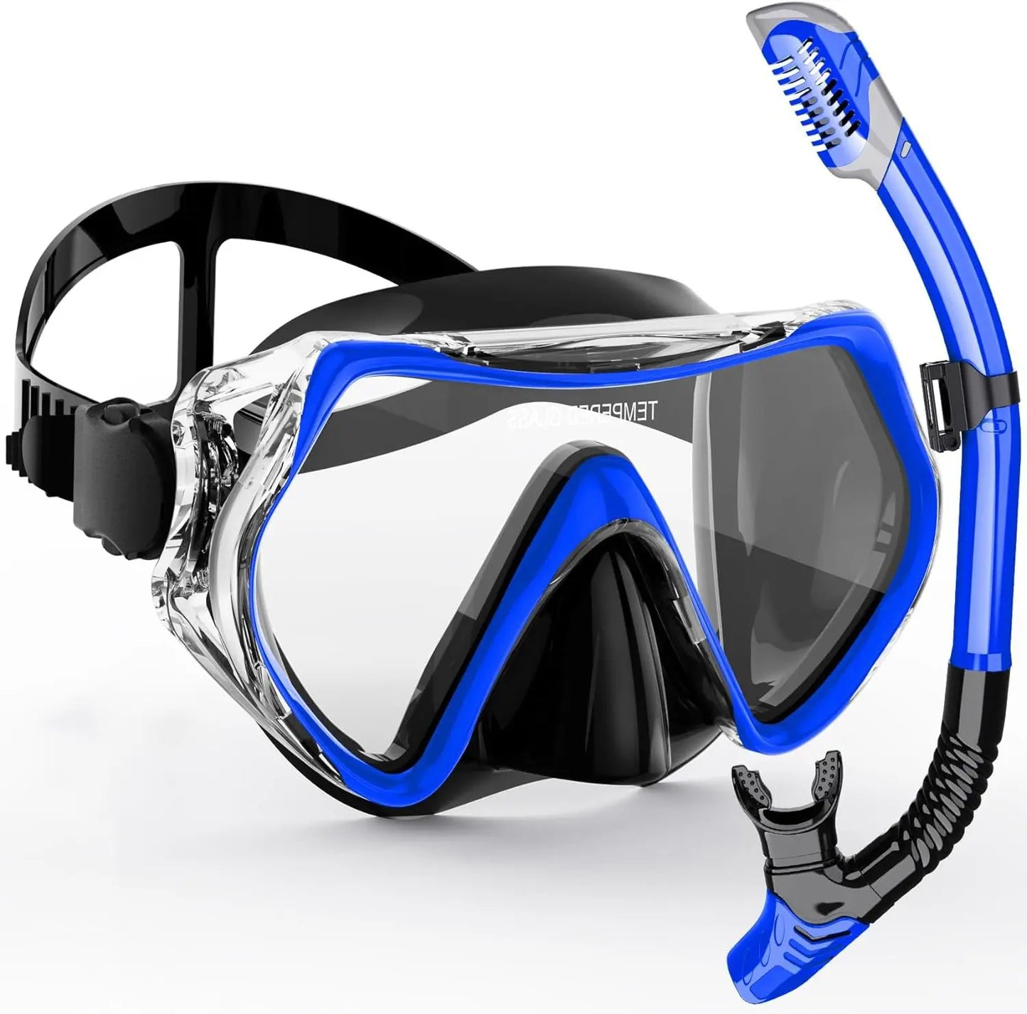 Professioneel Scuba Duikmasker voor Volwassenen | Anti-Fog Zwembril met Siliconen Rand